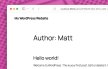 How to Use UUID for WordPress Author URL